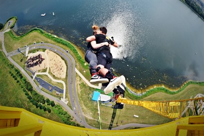 Skok na bungee dla dwojga w Poznaniu
