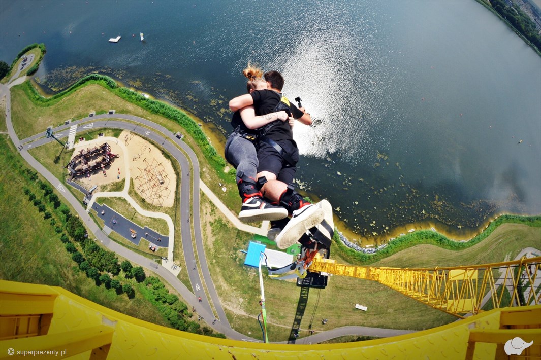 Skok na bungee dla dwojga w Poznaniu