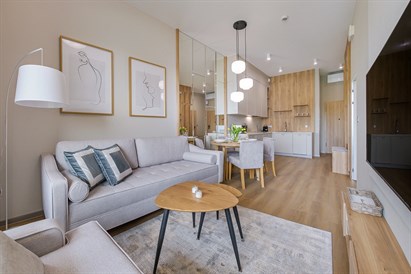 Apartament Sun & Snow Olsztyn: wypoczynek nad jeziorem dla 2-4 osób