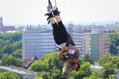 Skok na Bungee dla Dwojga z filmowaniem w Krakowie