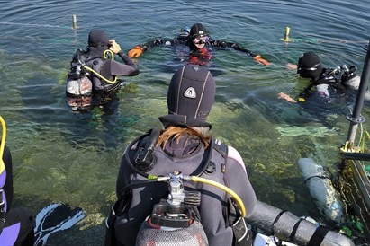 Nurkowanie w kamieniołomie z instruktorem – Baza Nurkowa Honoratka