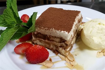 Deser dla dwojga w Mollini Ristorante w Poznaniu