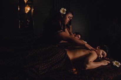 Romantyczny masaż dla dwojga w Tao Tao Balijskie Spa