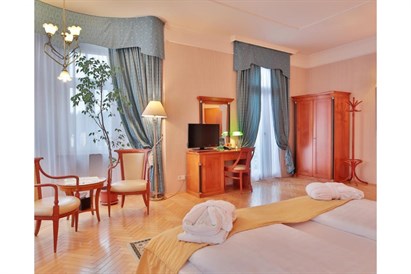 Pobyt dla dwojga w Czechach - 4-gwiazdkowy Belvedere Wellness Hotel w Mariańskich Łaźniach