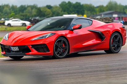 Jazda Chevrolet Corvette C8 Stingray po Torze Poznań