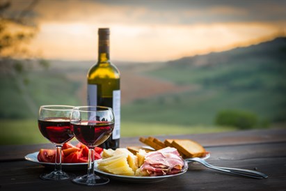 Romantyczna kolacja z winem w Winnicy Warmińskiej