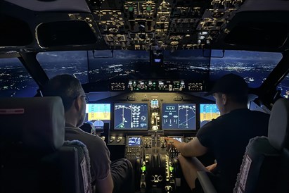 Lot w symulatorze Boeinga 737 MAX – Tarnowskie Góry