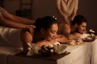 Rytuał spa dla dwojga z sauną i masażem – 2 h relaksu w Krakowie