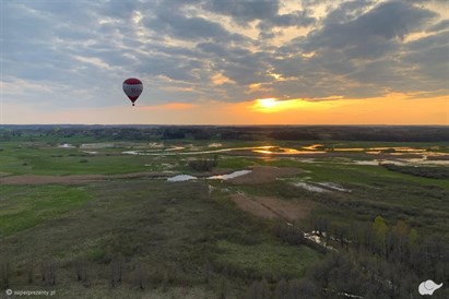 Niesamowity Lot Balonem nad Doliną Biebrzy