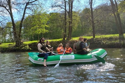 Spływ pontonowy Przełomem Bardzkim dla 2-6 osób – Bardo