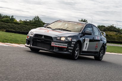 Jazda Mitsubishi Lancer EVO X po torze