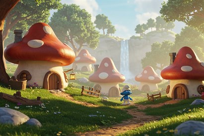 Całodniowy bilet do Magicznej Wioski Smerfów w Zakopanem