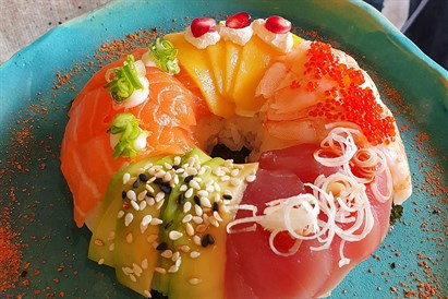 Rodzinne sushi w Suszarni we Wrocławiu (Brodzka)