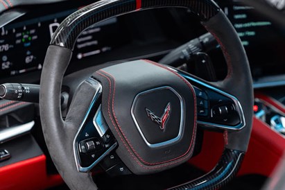 Jazda Chevrolet Corvette C8 Z06 po torze jako kierowca