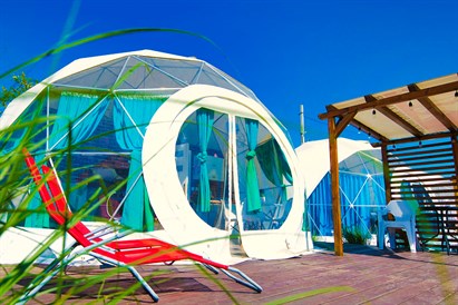 Nocleg w Domku Sferycznym przy Energylandii dla 5 osób - Holiday Park Zator