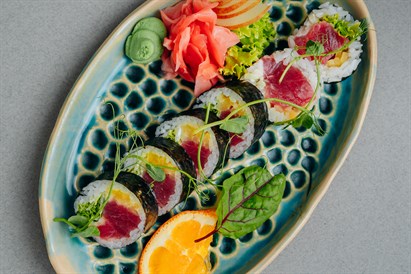 Rodzinne sushi w Suszarni we Wrocławiu (Hubska)