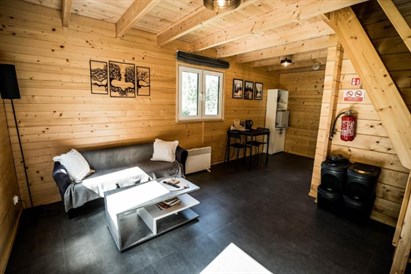 Romantyczny weekend dla dwojga w sercu lasu - Chata „na Końcu” Świata w Słopnicach