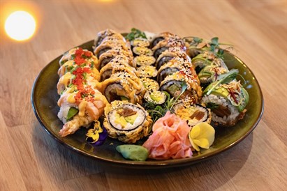 Sushi dla dwojga w Suszarni we Wrocławiu (Brodzka)