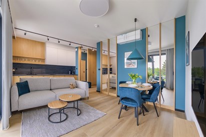 Apartament Sun & Snow Olsztyn: wypoczynek nad jeziorem dla 2-4 osób