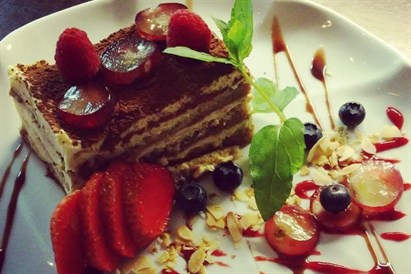 Deser dla dwojga w Mollini Ristorante w Poznaniu