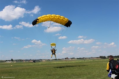 Skok spadochronowy - Małopolska