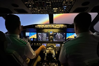 Symulator lotu Boeing 737 MAX