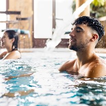 Strefa wellness dla dwojga w Hotelu Galaxy w Krakowie