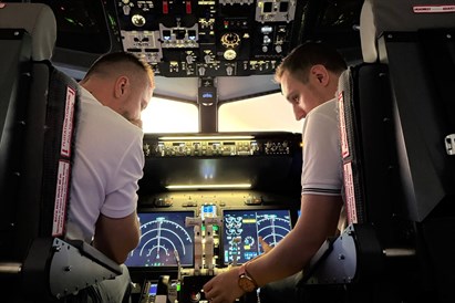 Lot w symulatorze Boeinga 737 MAX – Tarnowskie Góry