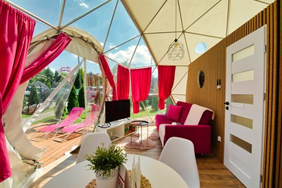 Nocleg w Domku Sferycznym przy Energylandii dla 5 osób - Holiday Park Zator