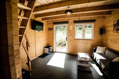 Romantyczny weekend dla dwojga w sercu lasu - Chata „na Końcu” Świata w Słopnicach