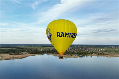 Lot balonem - Warszawa - Łódź i okolice