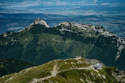 Niesamowity lot samolotem z widokiem na Giewont i Kasprowy Wierch