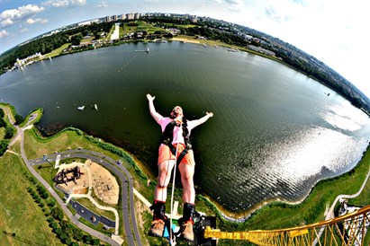 Skok na bungee w Poznaniu