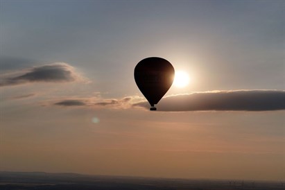 Lot balonem o wschodzie słońca w tygodniu | Karkonosze