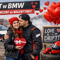 Walentynkowa nauka driftu dla dwojga – Tor Autek koło Warszawy