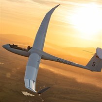 Lot szybowcem w starcie za wyciągarką – Nowy Targ