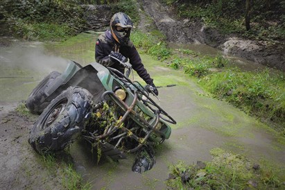 Jazda Quadem na Jurze 