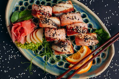 Voucher kwotowy na sushi do Suszarni we Wrocławiu (Hubska)