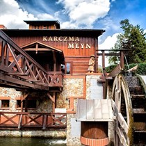 Uczta dla dwojga w Restauracji Karczma Młyn - Mazury