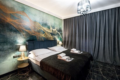 Apartament Executive z jacuzzi i sauną dla dwojga – Kraków