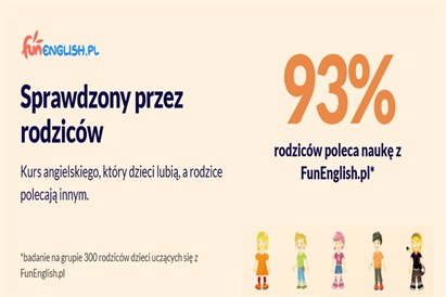 FunEnglish – kurs angielskiego online dla dzieci