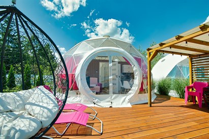 Nocleg w Domku Sferycznym przy Energylandii dla 5 osób - Holiday Park Zator