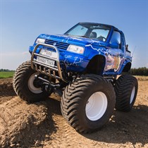 Jazda Mini Monster Truck dla dzieci 