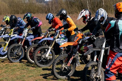 Grupowy trening motocrossowy - Warszawa