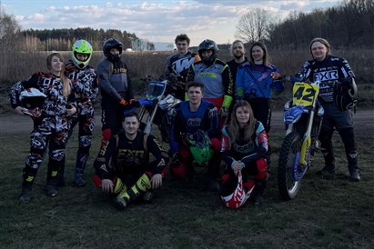 Grupowy trening motocrossowy - Warszawa