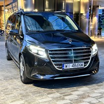 Luksusowy przejazd z szoferem w Mercedesie V Class dla grupy