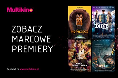 Seans w Multikinie dla rodziców z dzieckiem – voucher 2+1