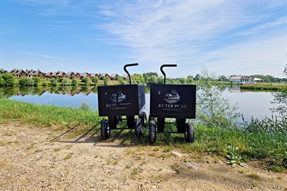 Wędkowanie klasy komfort - domek, łowisko i atrakcje dla 2 osób