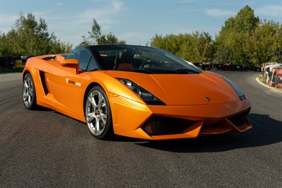 Jazda Lamborghini Gallardo z filmowaniem