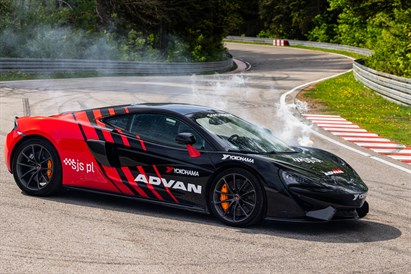 Jazda MCLAREN 570GT po torze